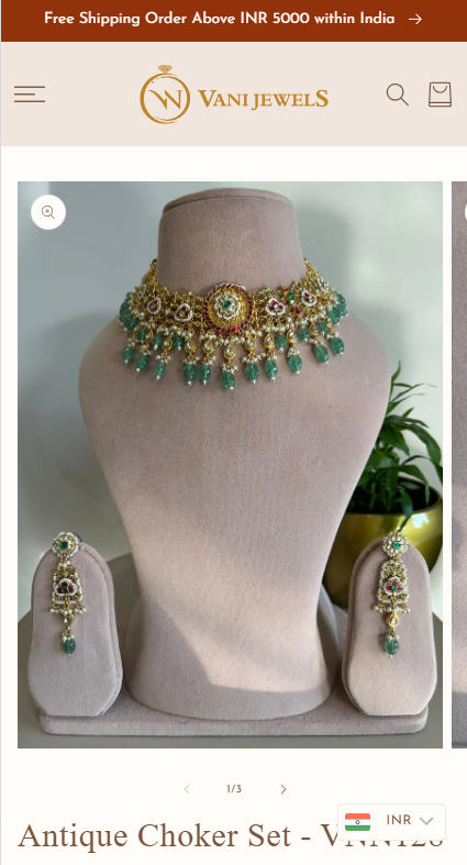 Vani Jewels Mobile View 3